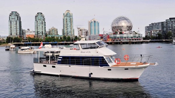 Large Yacht Rental Vancouver BC