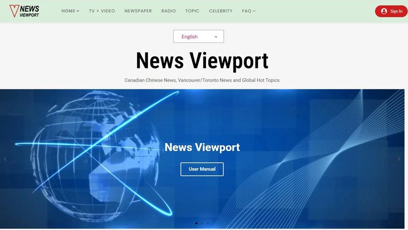 News Viewport